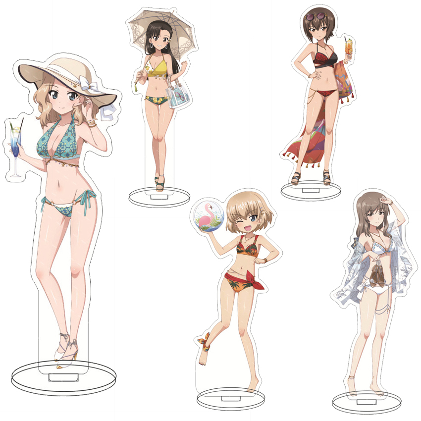 Anime Merchandise Accessories - 16CM 애니메이션 아크릴 스탠드 GIRLS und