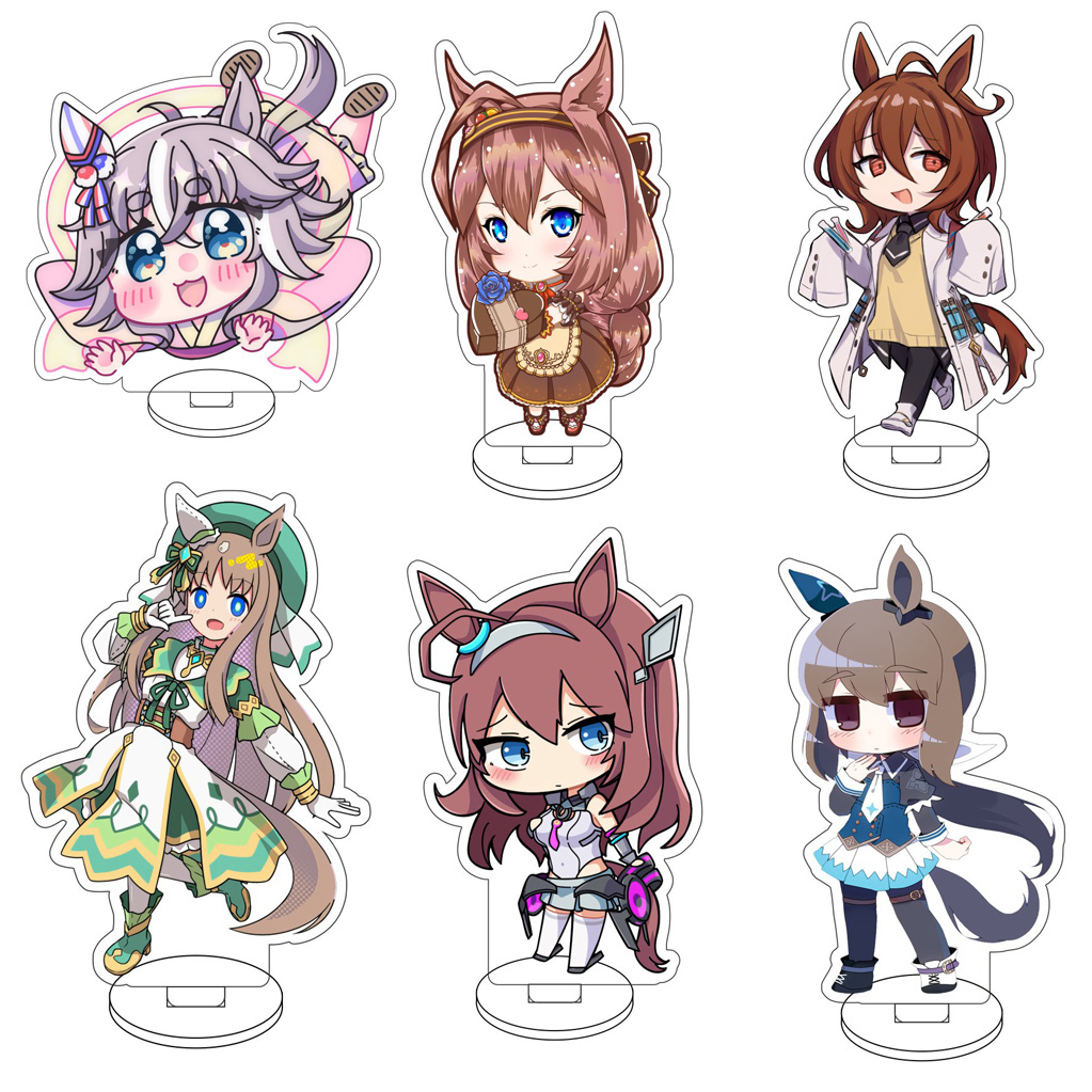 Anime Merchandise Accessories - 10CM 애니메이션 우마 무스메: 프리티 더비