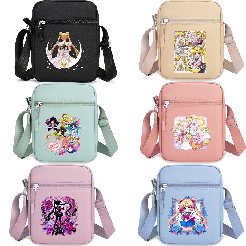 Anime Merchandise Bag - 세일러 문 숄더백 유니섹스 귀여운 크로스백