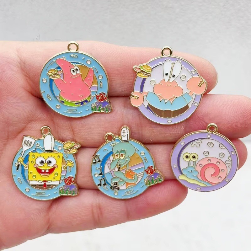 Anime Merchandise Accessories - 10개 만화 애니메이션 합금 오일 드롭
