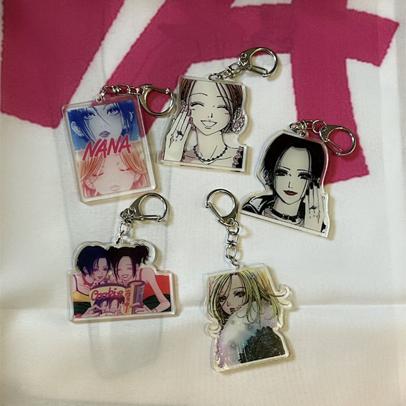 Nana Anime Merchandise - 나나 애니메이션 아크릴 열쇠 고리, Y2k