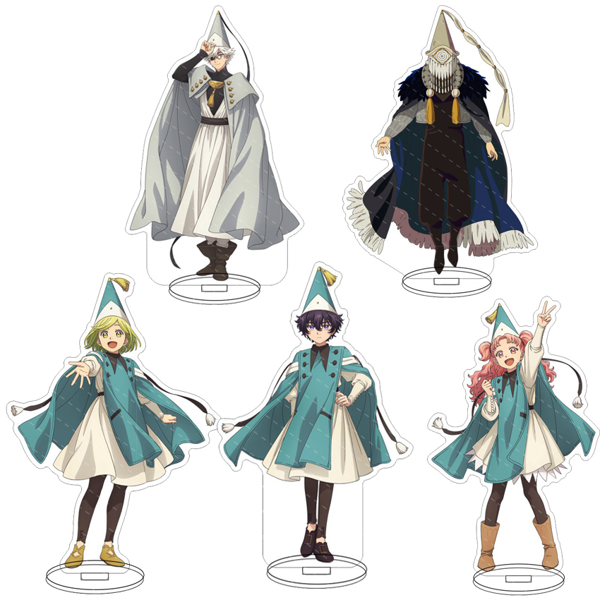 Anime Merchandise Accessories - 16CM 애니메이션 아크릴 스탠드 마녀 모자
