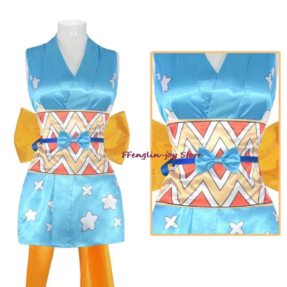 Anime Wano Country 나미 코스프레 의상  - Nana Anime Merchandise 리뷰 및 가격