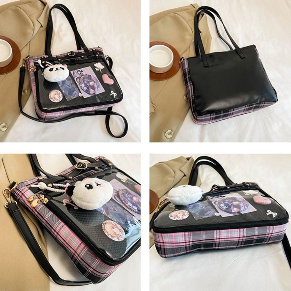 Y2K 만화 애니메이션 Itabag 격자 인형 배지 디 - Anime Merchandise Women 리뷰 및 가격