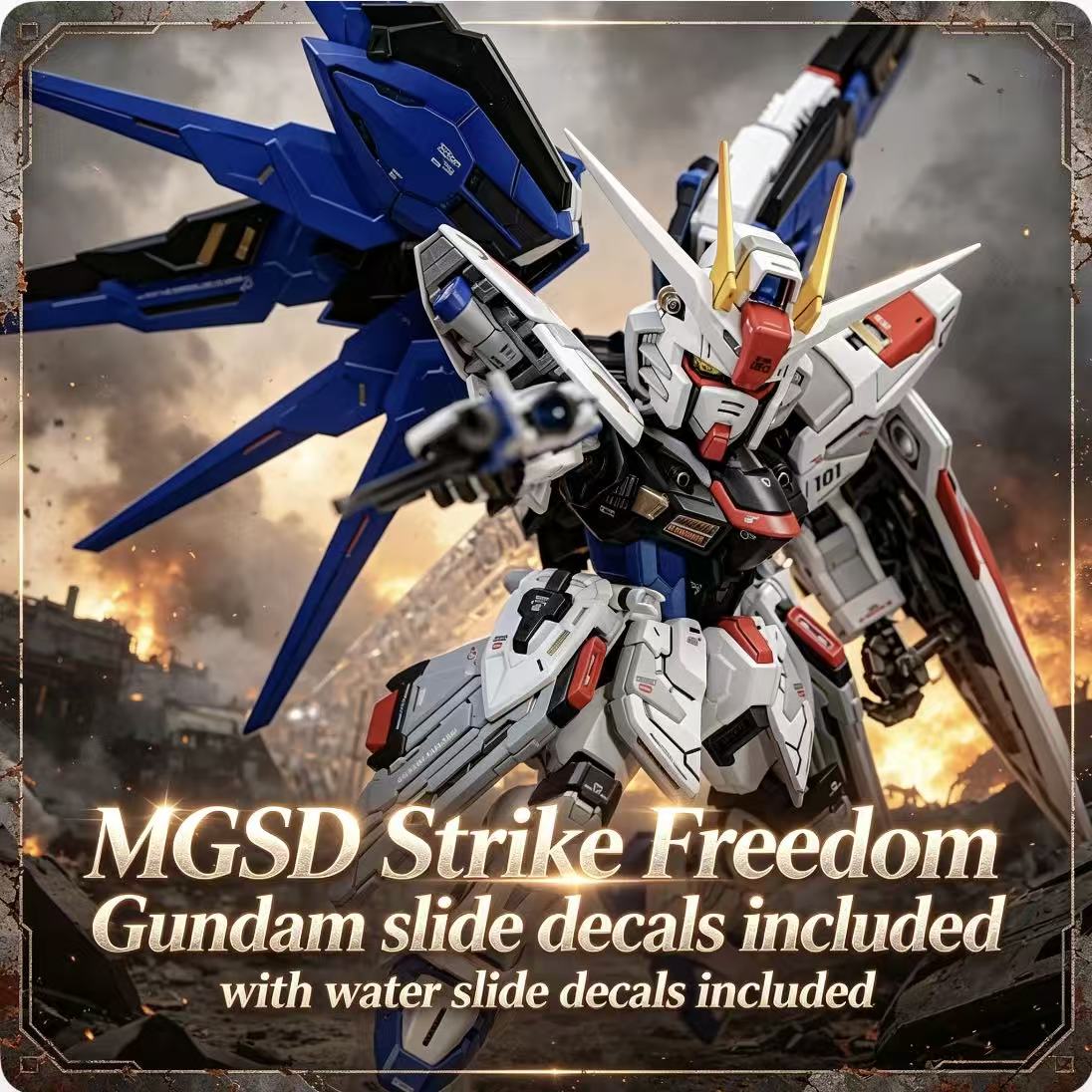 X10A GaogaoMGSD Q 버전 스트라이크 프리덤 - Bandai Gundam Hg 리뷰 및 가격