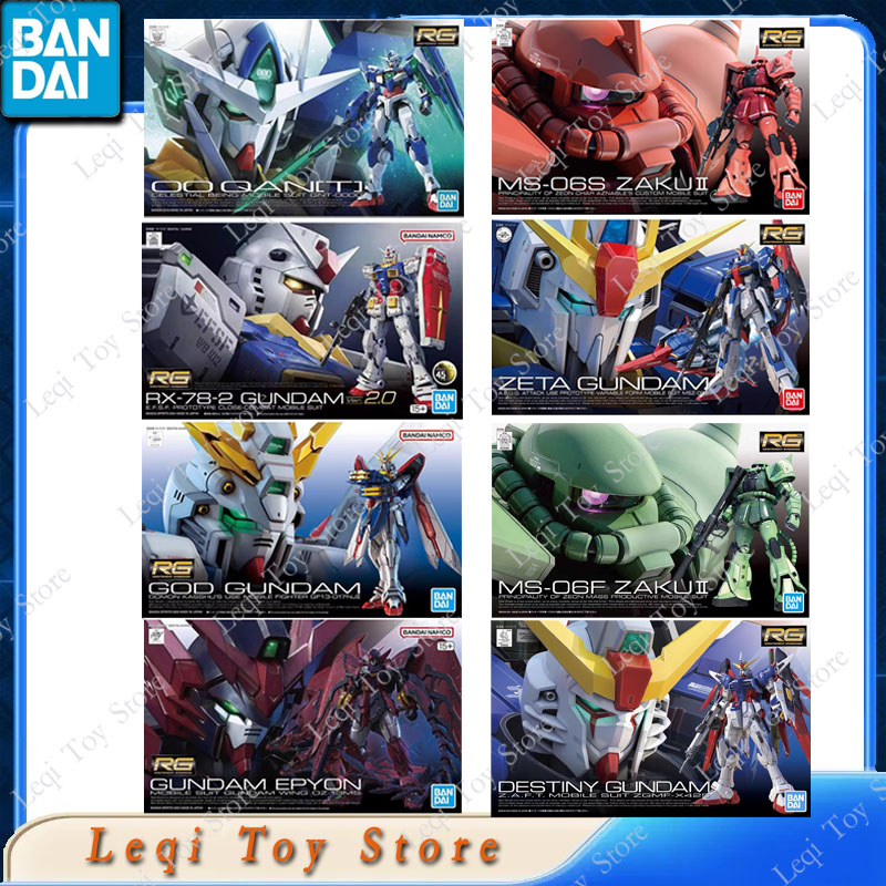 반다이 오리지널 RG MS-06F-06S 00 QAN  - Bandai Gundam Hg 리뷰 및 가격