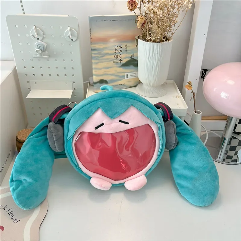 ! ! !하츠네 미쿠 숄더백 배낭 귀여운 애니메이션 플 - Anime Merchandise Bag 리뷰 및 가격