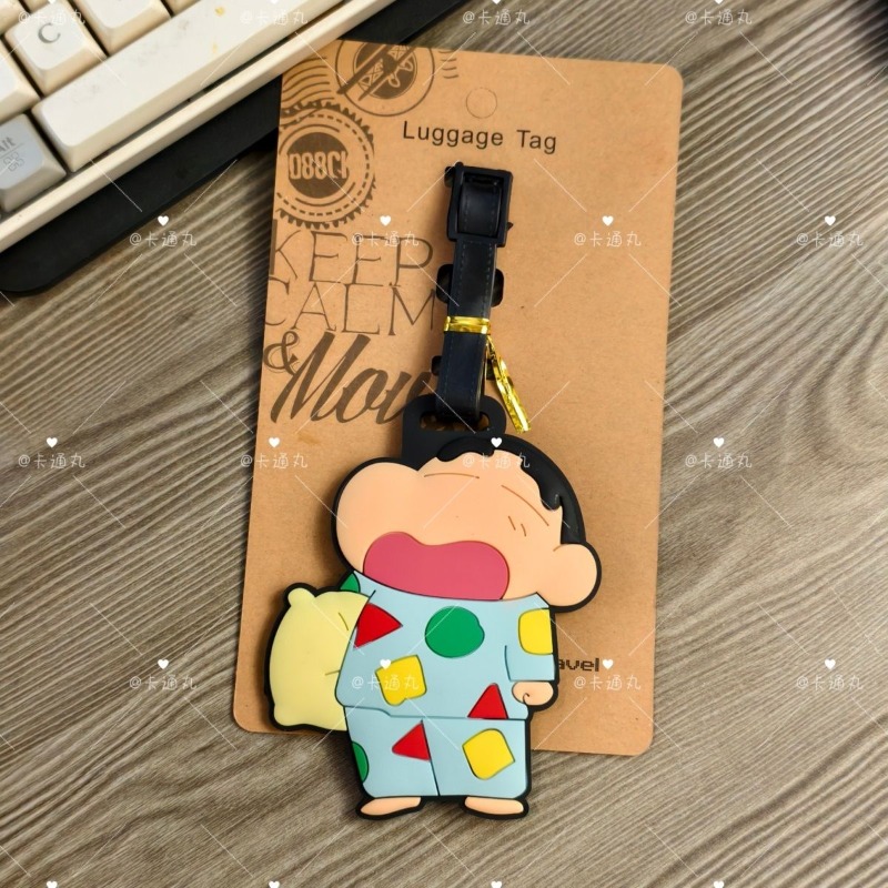 크레용신짱 만화 애니메이션 캐릭터 패션 러기지 태그 귀 - Anime Merchandise Bag 리뷰 및 가격