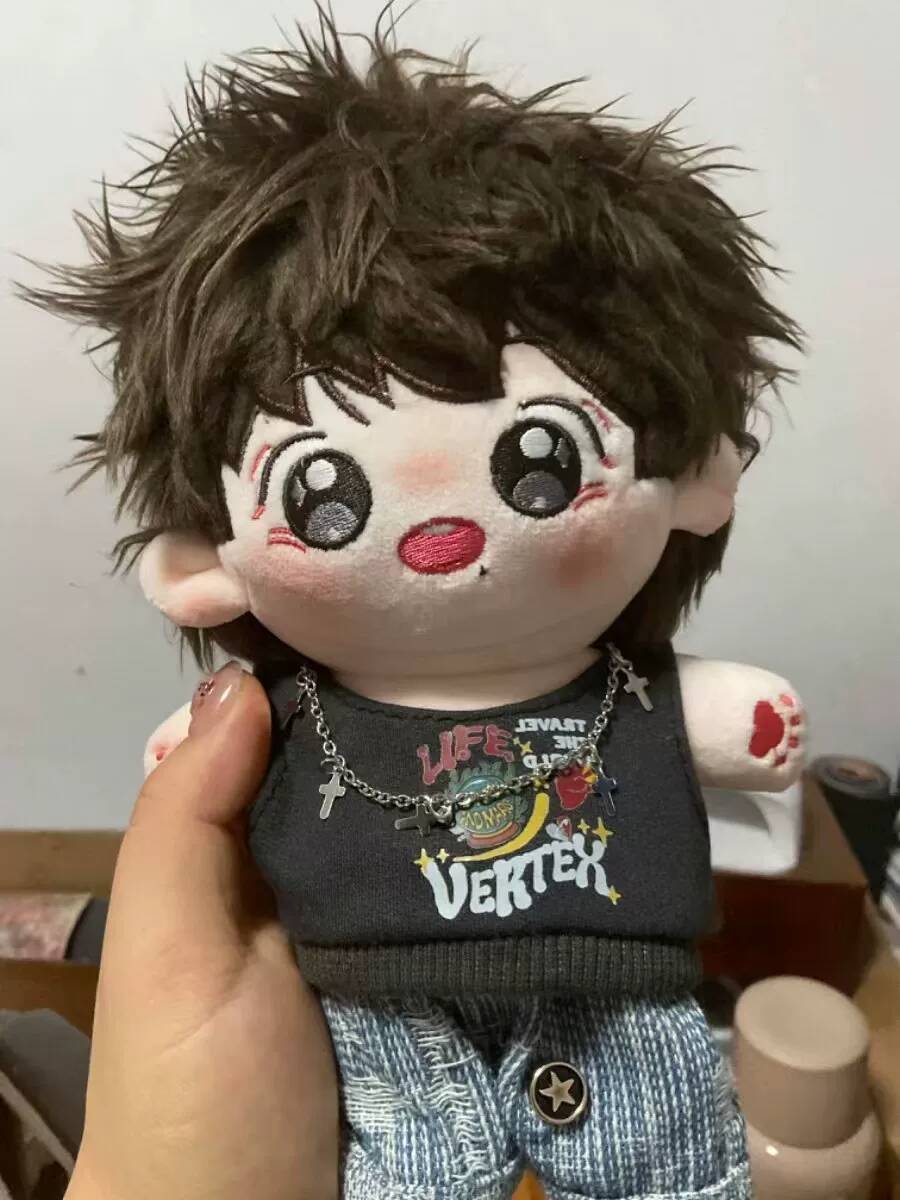 오리지널 Xiao Zhan 면 인형 천 새로운 20cm - Anime Merchandise Women 리뷰 및 가격